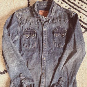 AllSaints Denim Shirt - M